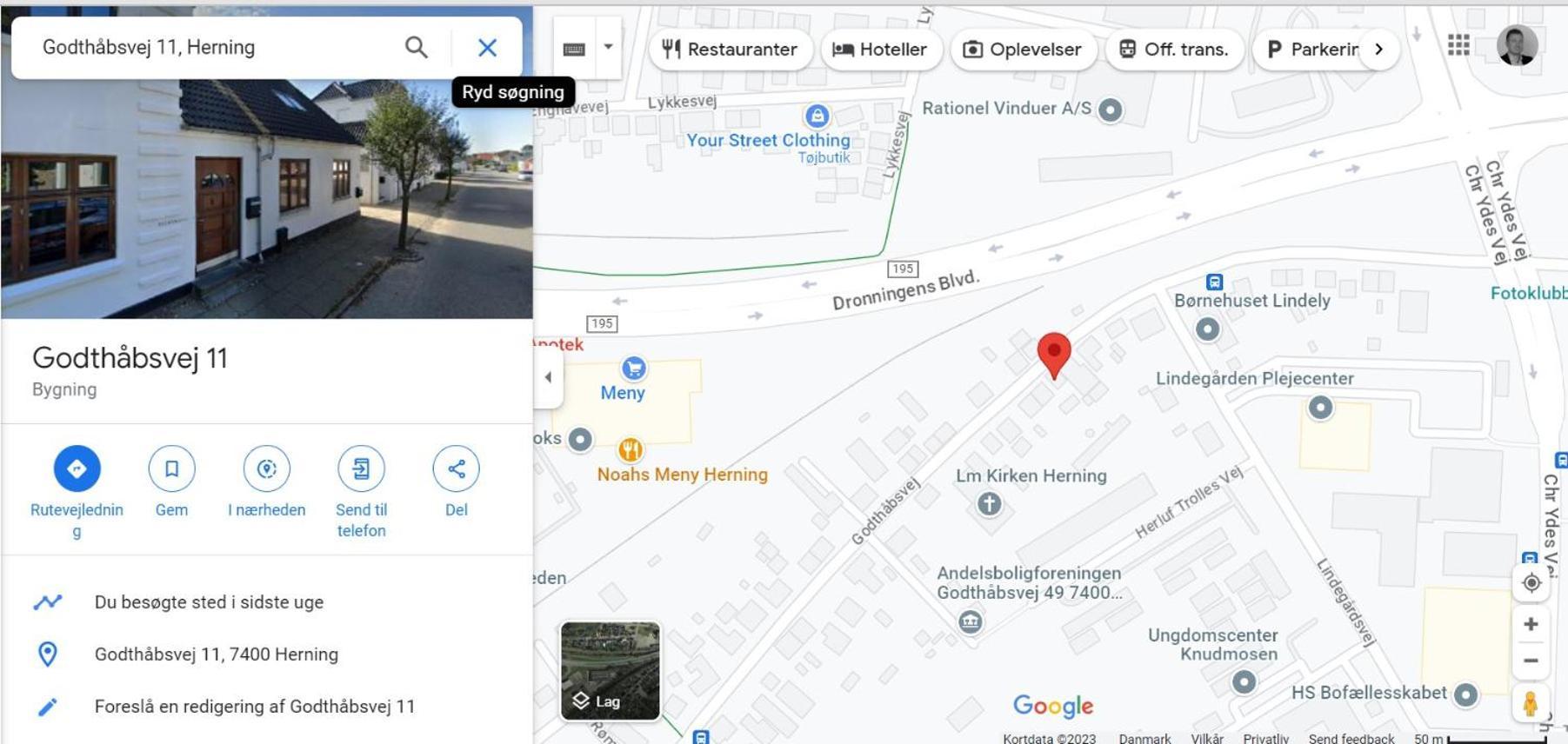 Taet Pa Centrum & Mch/Boxen - Huset Nr. 11 Herning Exteriör bild